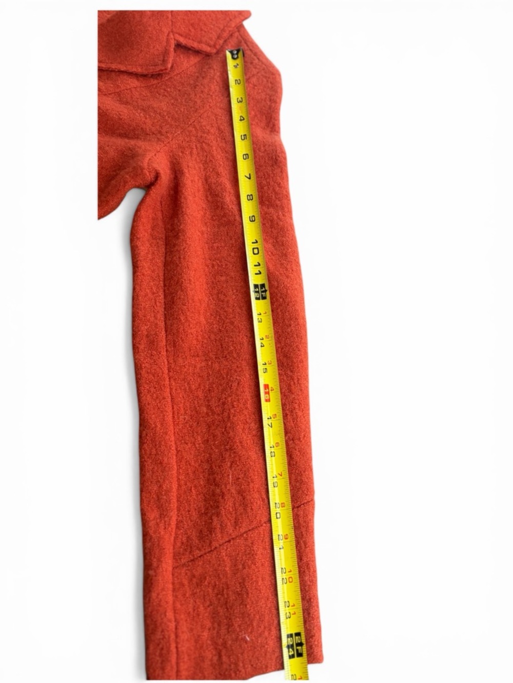 For Cynthia Vibrant Orange Tailored Blazer - Picture 6 of 6